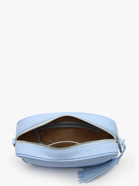 Sac BandouliÃ¨re Camera Bag Cuir Nathan baume Bleu nathan 2 vue secondaire 3