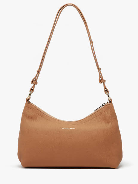 Sac PortÃ© Ã©paule Victoria Cuir Nathan baume Marron victoria 91 vue secondaire 4