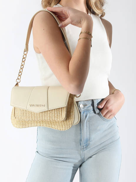 Shoulder Bag Unika Valentino Beige unika VBS8P13P other view 1