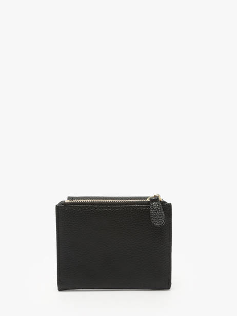 Coin Purse With Card Holder Miniprix Black grained 78COK865 other view 2