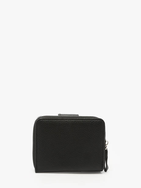 Coin Purse With Card Holder Miniprix Black grained 78COK867 other view 2
