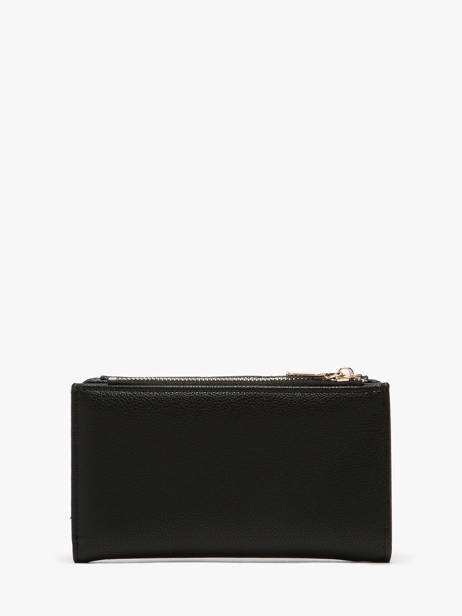 Coin Purse With Card Holder Miniprix Black button 78SM2672 other view 2