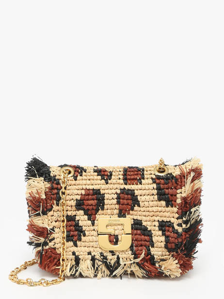 Sac BandouliÃ¨re Raphia Gerard darel Beige raphia DBS87468