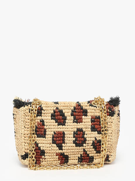 Sac BandouliÃ¨re Raphia Gerard darel Beige raphia DBS87468 vue secondaire 4