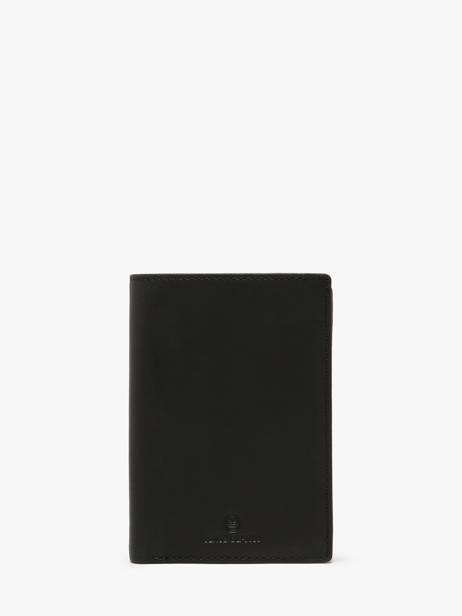 Portefeuille Cuir Serge blanco Noir austin AST21121