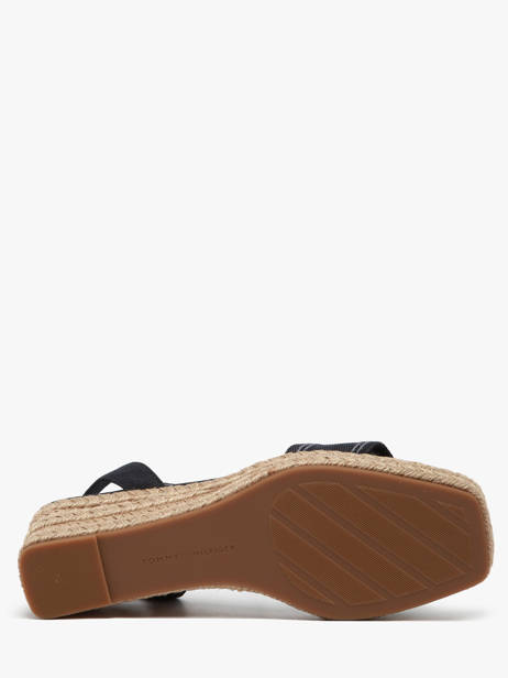 Sandales Tommy hilfiger Bleu women 8805DW6 vue secondaire 4