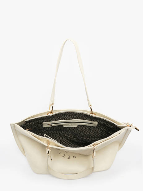 Sac PortÃ© Ã©paule Ourson Lulu castagnette Blanc ourson YOUEN vue secondaire 3