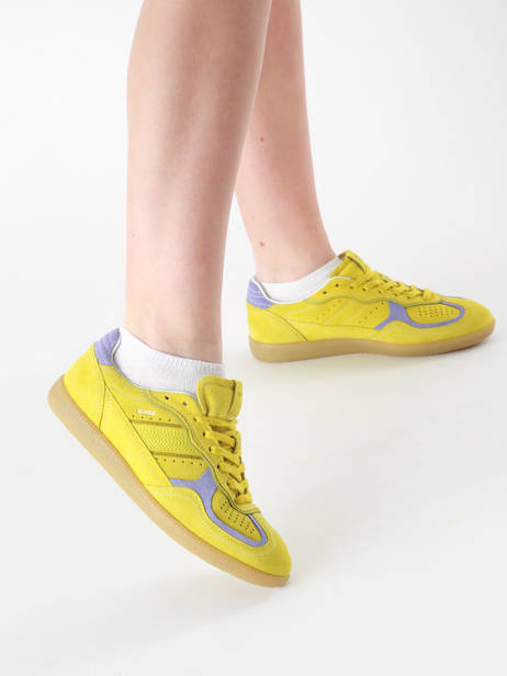 Sneakers Tb.490 Rife En Cuir Alohas Jaune women 10047108 vue secondaire 1