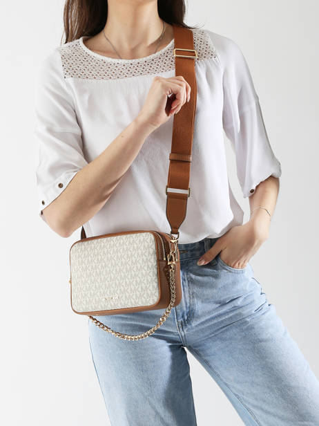 Sac BandouliÃ¨re Bryant Michael kors Beige bryant S5GYTC5B vue secondaire 1