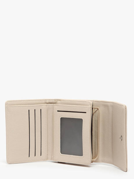 Coin Purse With Card Holder Miniprix Beige sable YM72014 other view 1