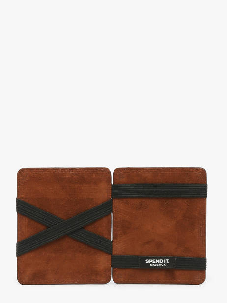 Portefeuille Cuir Maverick Marron the original MAVTO050 vue secondaire 1
