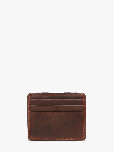 Portefeuille Cuir Maverick Marron the original MAVTO050 vue secondaire 3