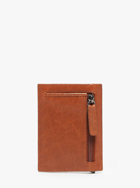 Porte-cartes Cuir Maverick Marron rough gear MAVRG061 vue secondaire 2