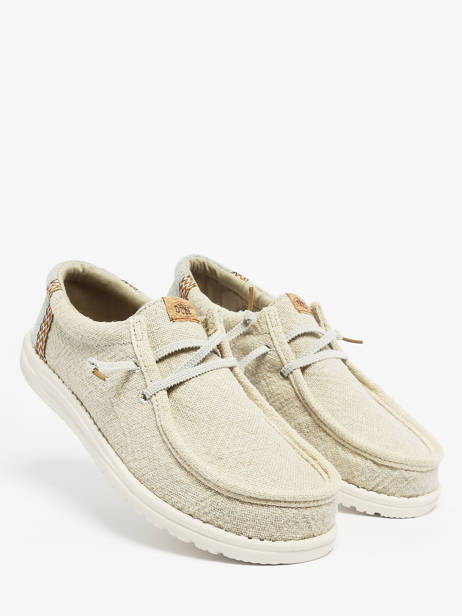 Mocassins Hey dude Beige men 43085 vue secondaire 2