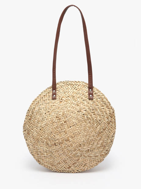 Sac PortÃ© Ã©paule Bora Paille Les tropeziennes Beige bora TZ02 vue secondaire 4