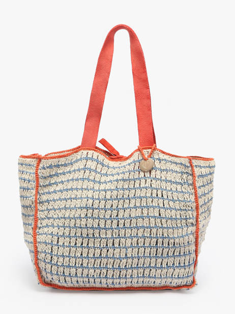 Sac PortÃ© Ã©paule Over The Rainbow Coton Le voyage en panier Bleu over the rainbow PM870