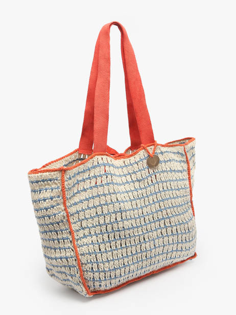 Sac PortÃ© Ã©paule Over The Rainbow Coton Le voyage en panier Bleu over the rainbow PM870 vue secondaire 2