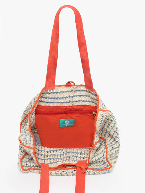 Sac PortÃ© Ã©paule Over The Rainbow Coton Le voyage en panier Bleu over the rainbow PM870 vue secondaire 3