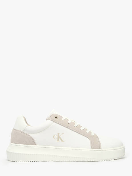 Sneakers En Cuir Calvin klein jeans Blanc men 121902S