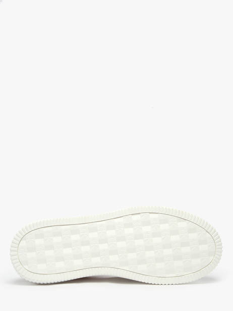 Sneakers En Cuir Calvin klein jeans Blanc men 121902S vue secondaire 4
