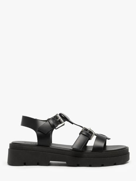 Sandales Teresa En Cuir Nuyou Noir women 37121