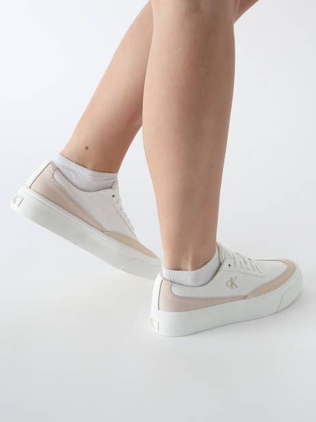 Sneakers Calvin klein jeans Blanc women 177001S vue secondaire 1
