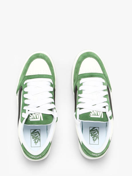 Sneakers Hylane In Leather Vans Green men D26BR1 other view 4