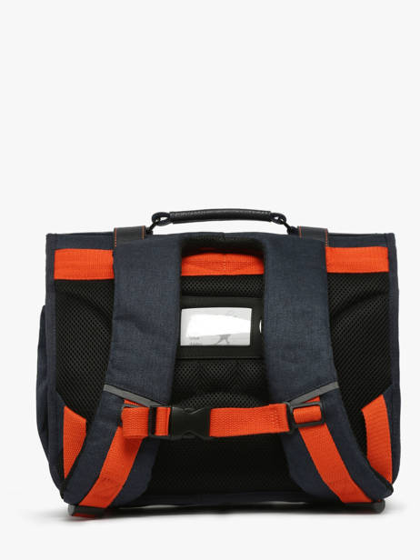 Satchel For Kids 2 Compartments Cameleon Orange vintage urban CA35 other view 4
