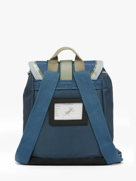 1 Compartment Backpack Cameleon Green vintage urban SD25 other view 4