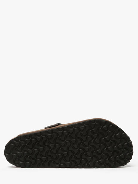 Slippers Boston Concrete Gray In Leather Birkenstock Gray men 1029210 other view 5