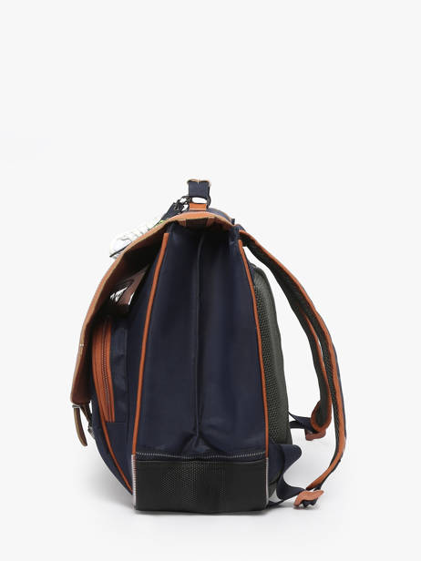 2-compartment Satchel Tann's Blue les fantaisies g 41111 other view 1