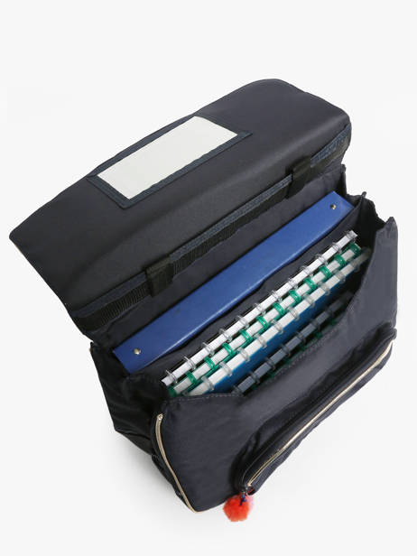 2-compartment Wheeled Satchel Tann's Blue les fantaisies f 42265 other view 3