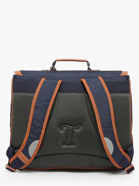 2-compartment Satchel Tann's Blue les fantaisies g 41111 other view 3