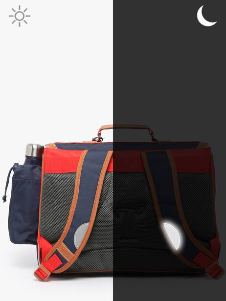 2-compartment Satchel Tann's Red les fantaisies g 33124 other view 5