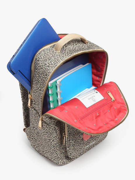 Bobby Backpack 1 Compartment Jeune premier Beige daydream girls G other view 3