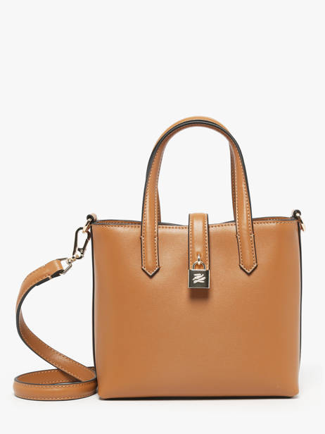 Handbag K Autograph Leather Karl lagerfeld Brown k autograph A3W30151