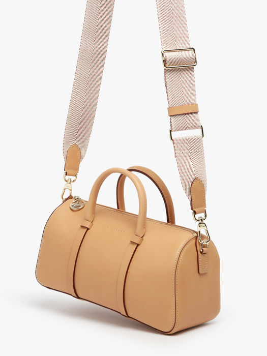 Longchamp Daylong chevron Sacs porté main Rose