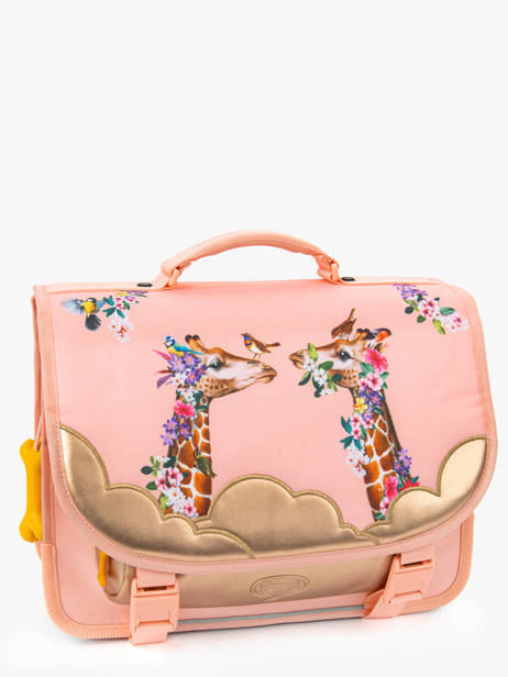 2-compartment Satchel Stones and bones Pink girls G other view 2