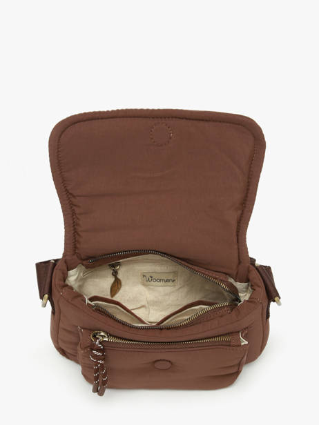 Sac Bandoulière S Primevere Woomen Marron primevere WPRI07 vue secondaire 3