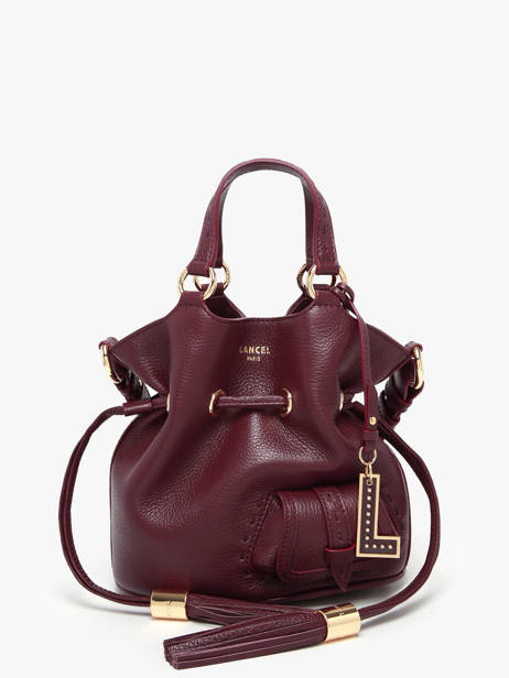 Sac Seau S Premier Flirt Cuir Lancel Violet premier flirt A10109 vue secondaire 2