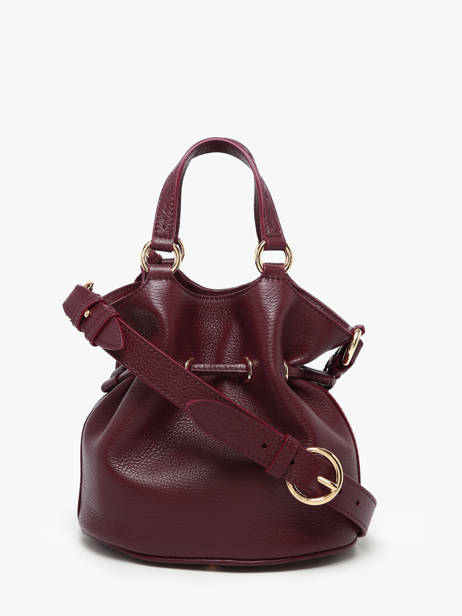 Sac Seau S Premier Flirt Cuir Lancel Violet premier flirt A10109 vue secondaire 5