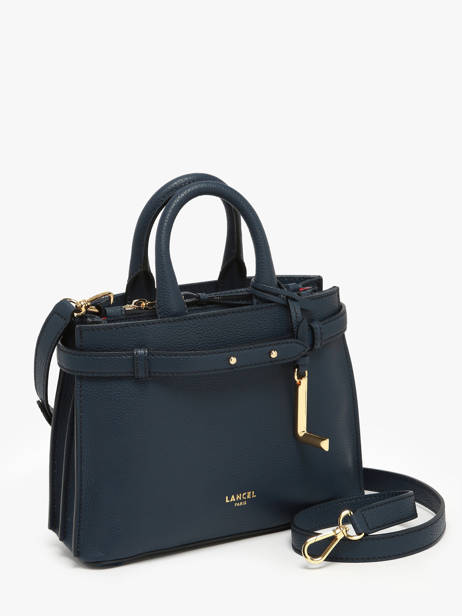 Sac Bandoulière Faubourg Cuir Lancel Bleu faubourg A13527 vue secondaire 2