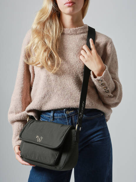 Sac Bandoulière M Primevere Woomen Noir primevere WPRI08 vue secondaire 1