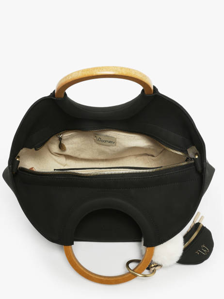 Sac à Main M Crocus Woomen Noir crocus WCRO23 vue secondaire 4