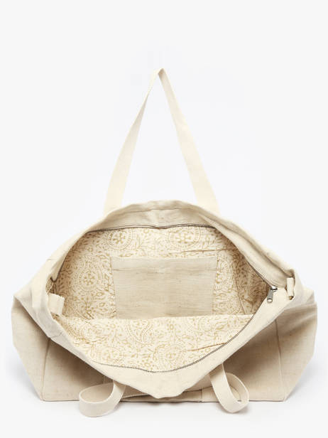 Sac Porté épaule Jute Hindbag Beige jute JU vue secondaire 2
