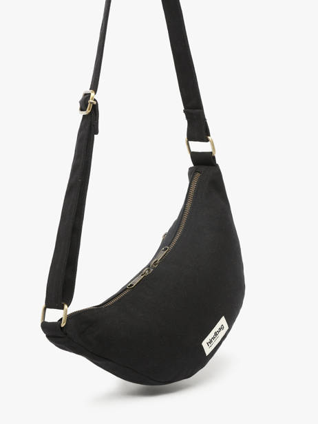 Sac Bandoulière Andrea Coton Hindbag Noir best seller ANDREA vue secondaire 2
