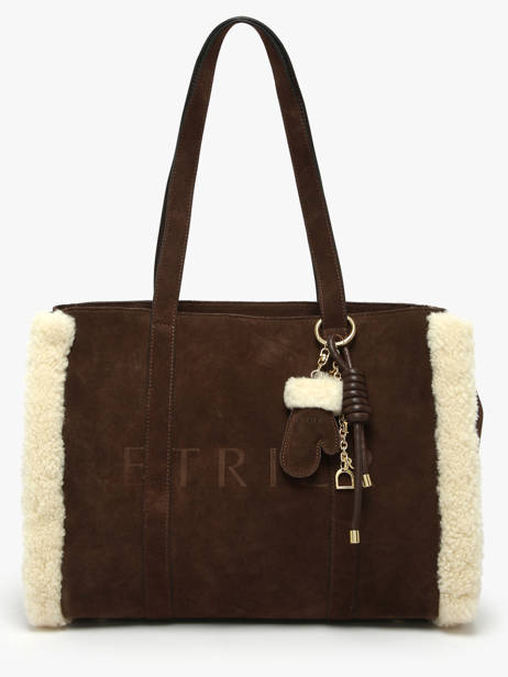 Cabas M Alpin Cuir Etrier Marron alpin EALP140M