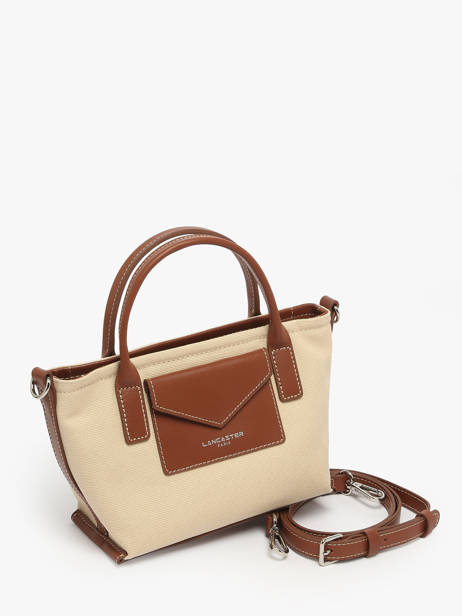 Sac Bandoulière Canvas Kba Lancaster Beige canvas kba 49 vue secondaire 1