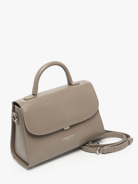 Medium Leather Suave Crossbody Bag Lancaster Beige suave even 17 other view 2