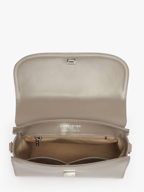Medium Leather Suave Crossbody Bag Lancaster Beige suave even 17 other view 3